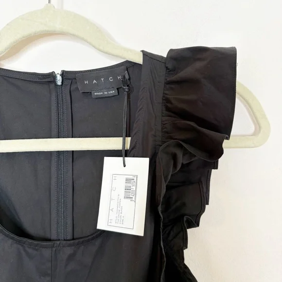 Hatch Lianne Black Maternity Jumpsuit